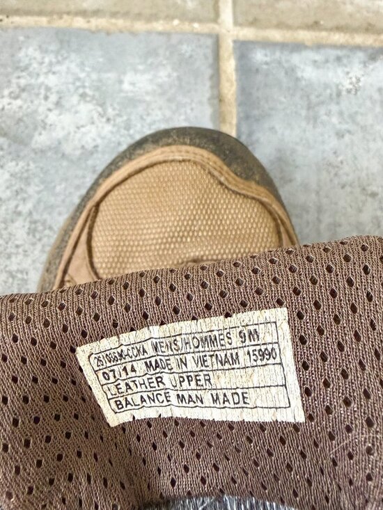 Clarks Gore-Tex Hiking Boots Tan Brown Waterproof Trail Shoes Men’s 9 main image 6